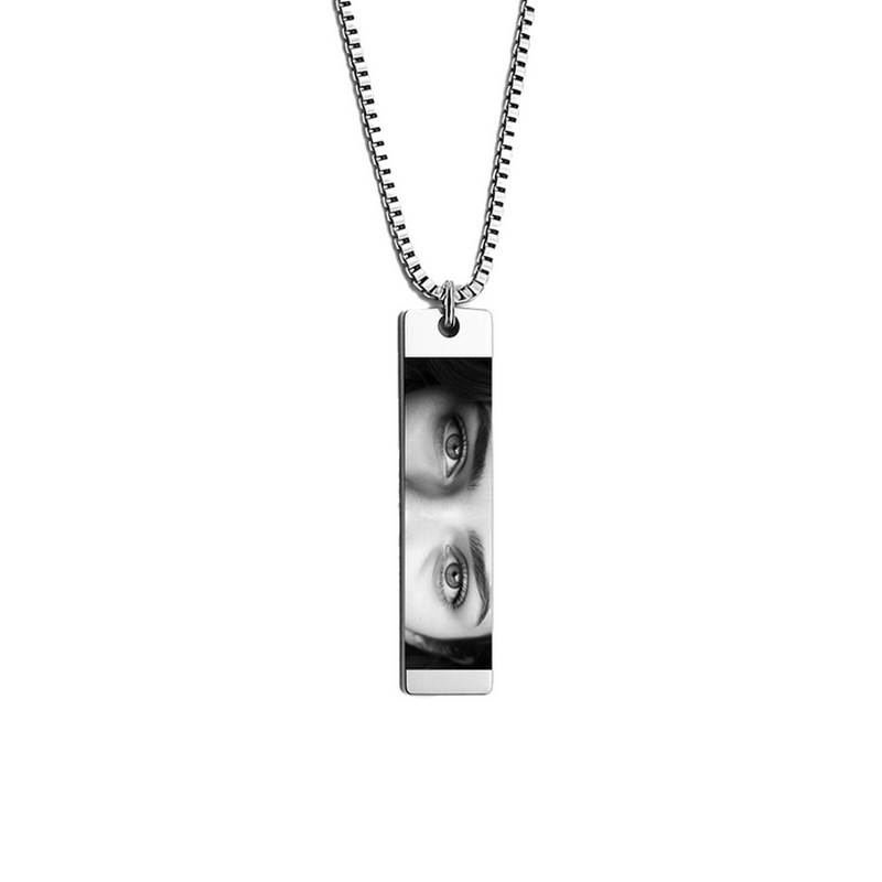 Collar con foto de ojo personalizado, regalo exquisito para niñas