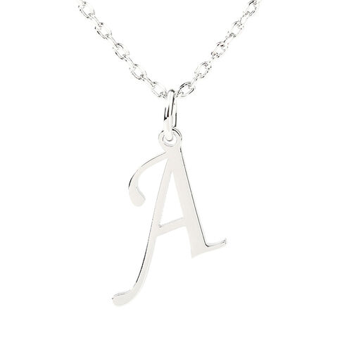Initial Necklace with Your Choice of Letter