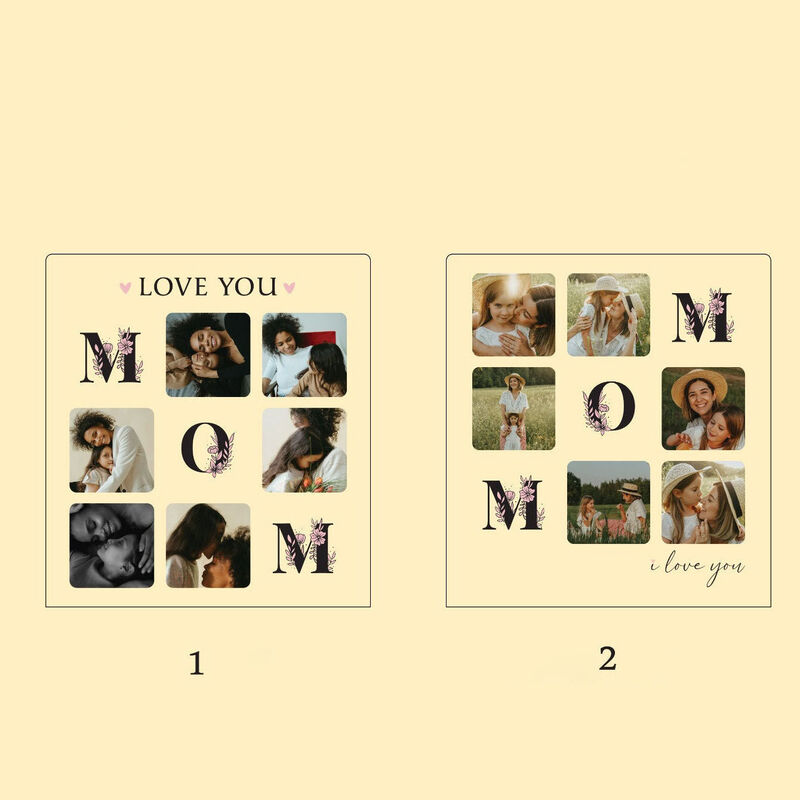 Veilleuse personnalisée avec photo Cadeau magnifique pour maman