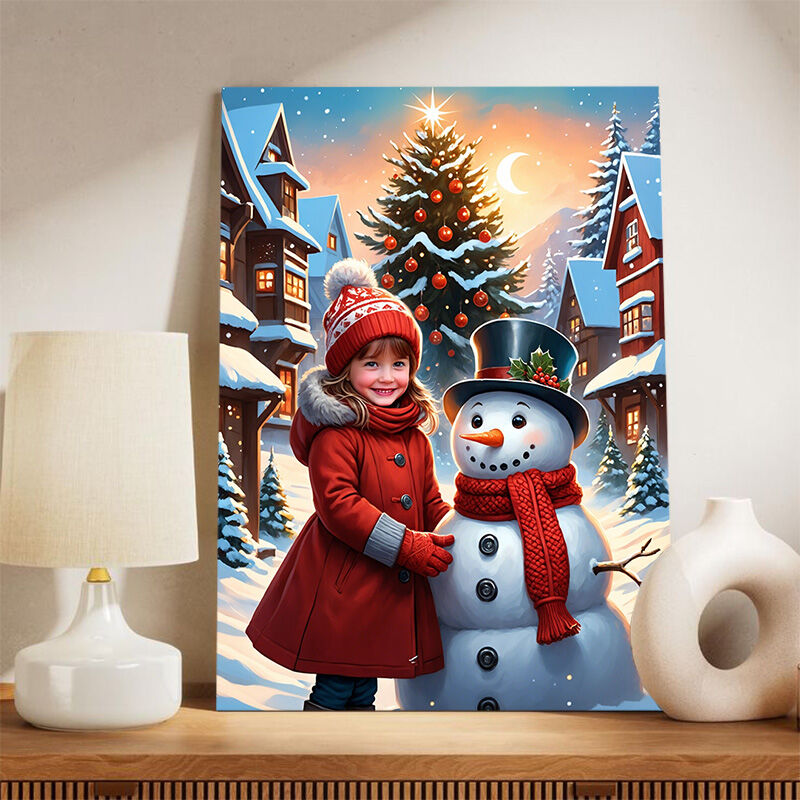 Retratos personalizados con intercambio de caras personalizado: regalo caprichoso para niños