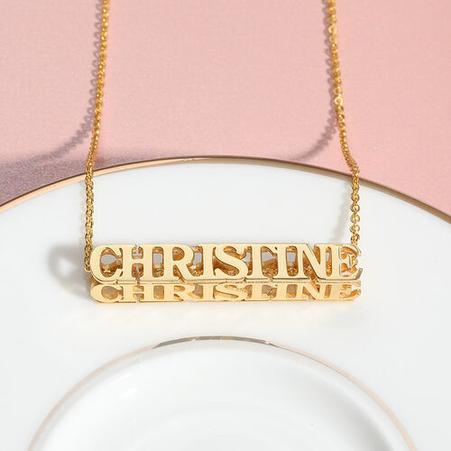 "Become Fashion" Personalized Name Necklace
