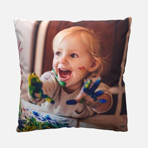 Cuscino personalizzato con foto per bambini
