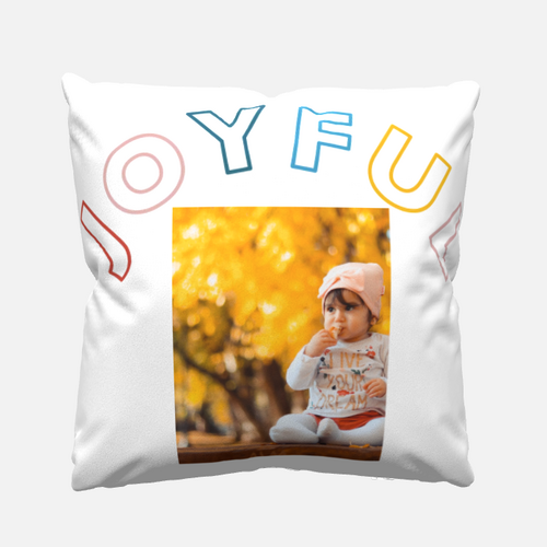 Custom Double Sided Photo Pillow For Cut Baby