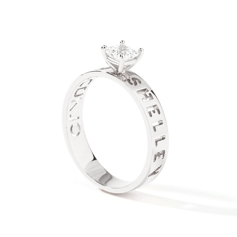 "Sweet Fairy Tale" Personalized Name Ring