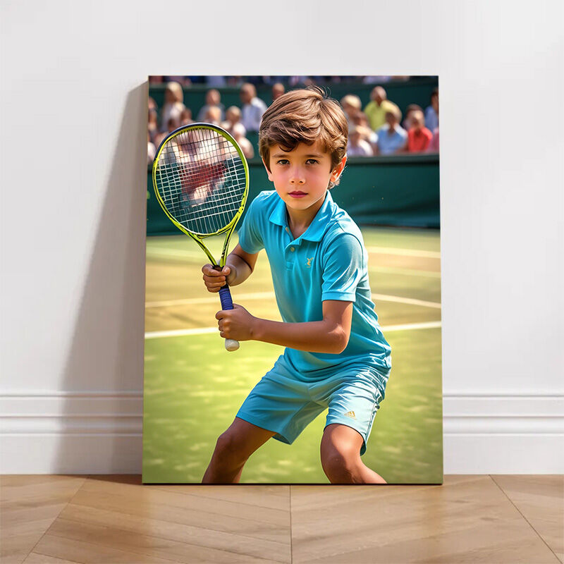 Personalized Player Portraits with Custom Face Swap Delicate Present for Children