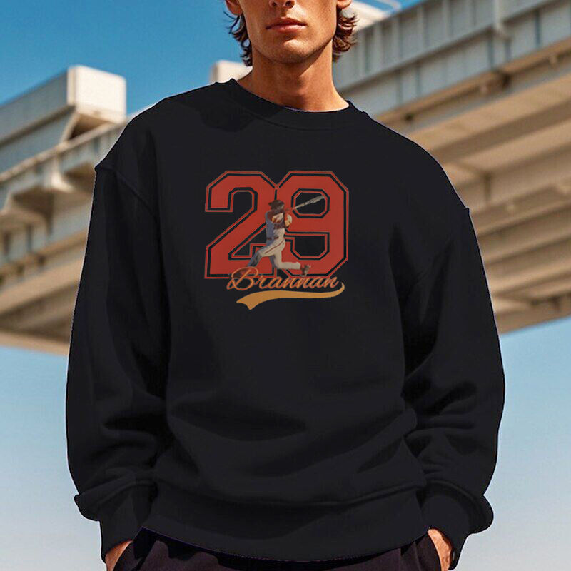 Personalized Sweatshirt Custom Photo Of Wonderful Sports Moment Cool Design Gift for Sports Lovers