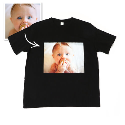 Camiseta personalizada con foto del bebé