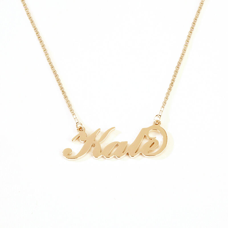 Personalized Name Necklace Gift for Mom "Thank You for Your Love And Support"