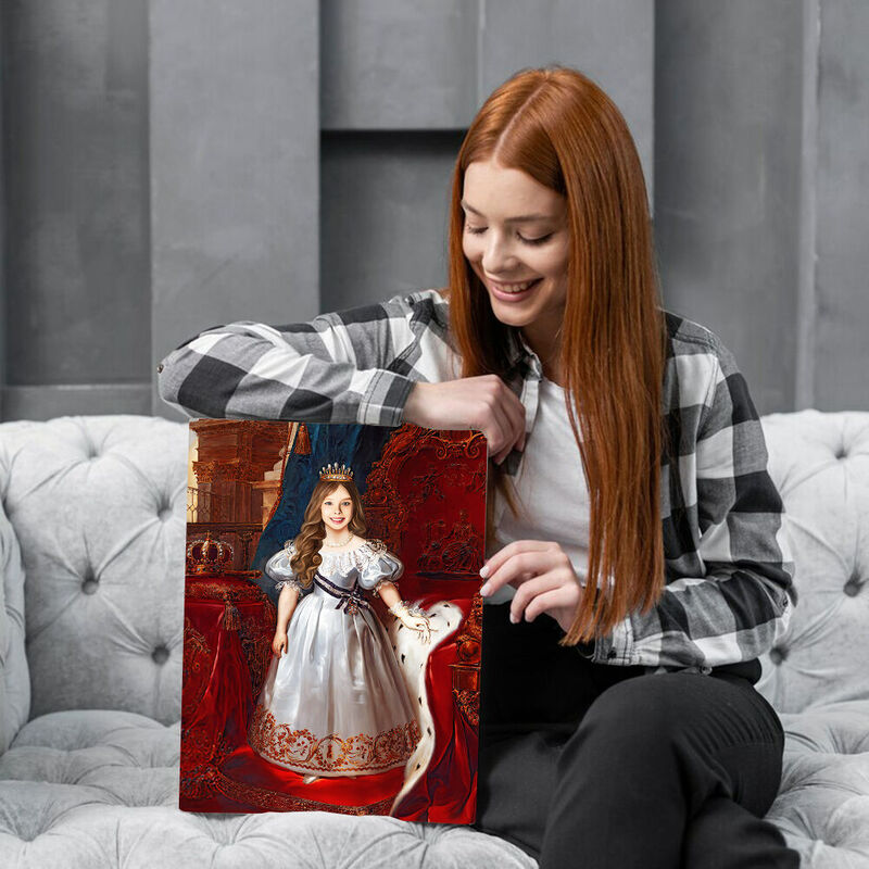 Custom Head Photo Princess Portrait from The Young Princess