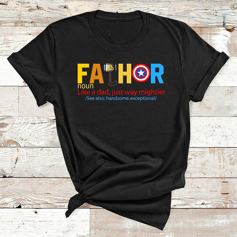 Camiseta personalizada diseño de patrón de padre personalizado regalo genial para el mejor papá