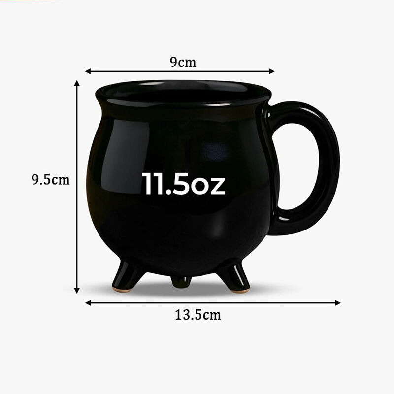 Tasse à café personnalisée avec nom Cadeau personnalisé pour Halloween pour femme