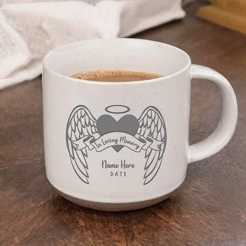 Personalized Ceramic Cups Customized Name Memorial Gifts For Loved Ones
