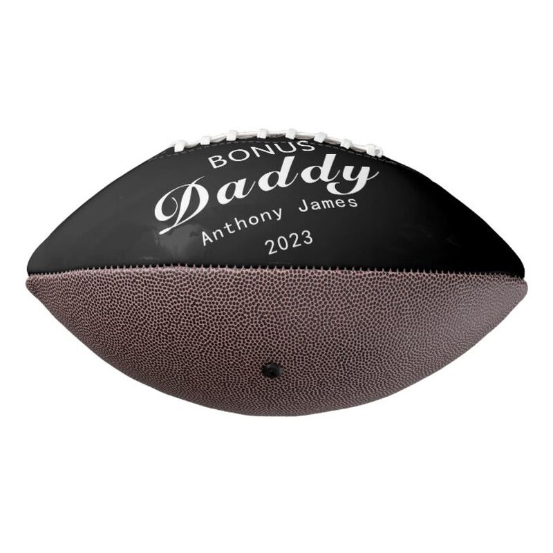 Customizable Football with Photo for Dad