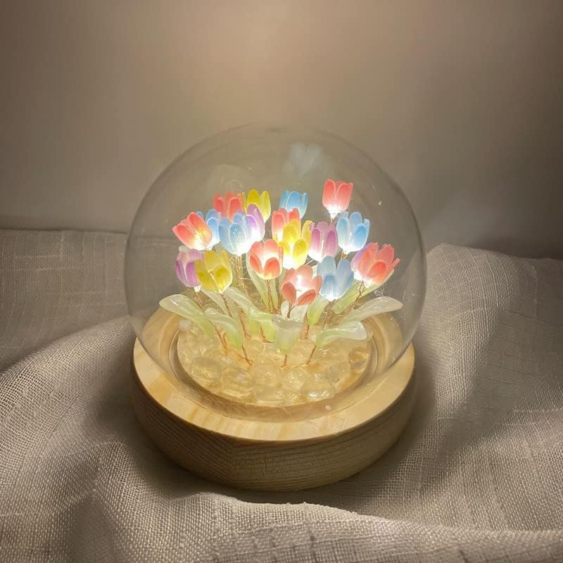 Cute Tulip Lamp Beautiful Gift for Your Love