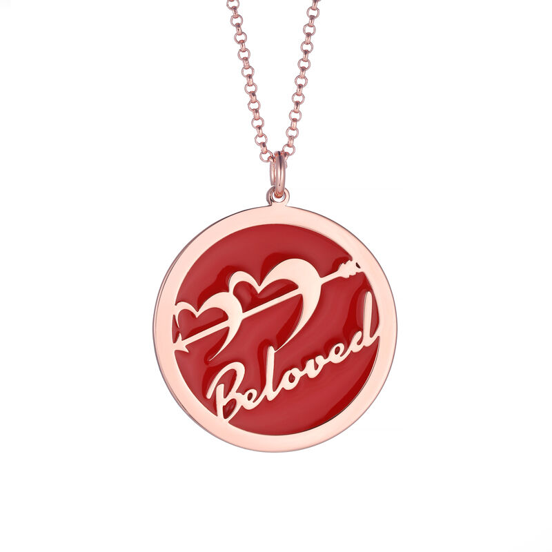 "Straight To My Heart" Personalized Engravable Necklace