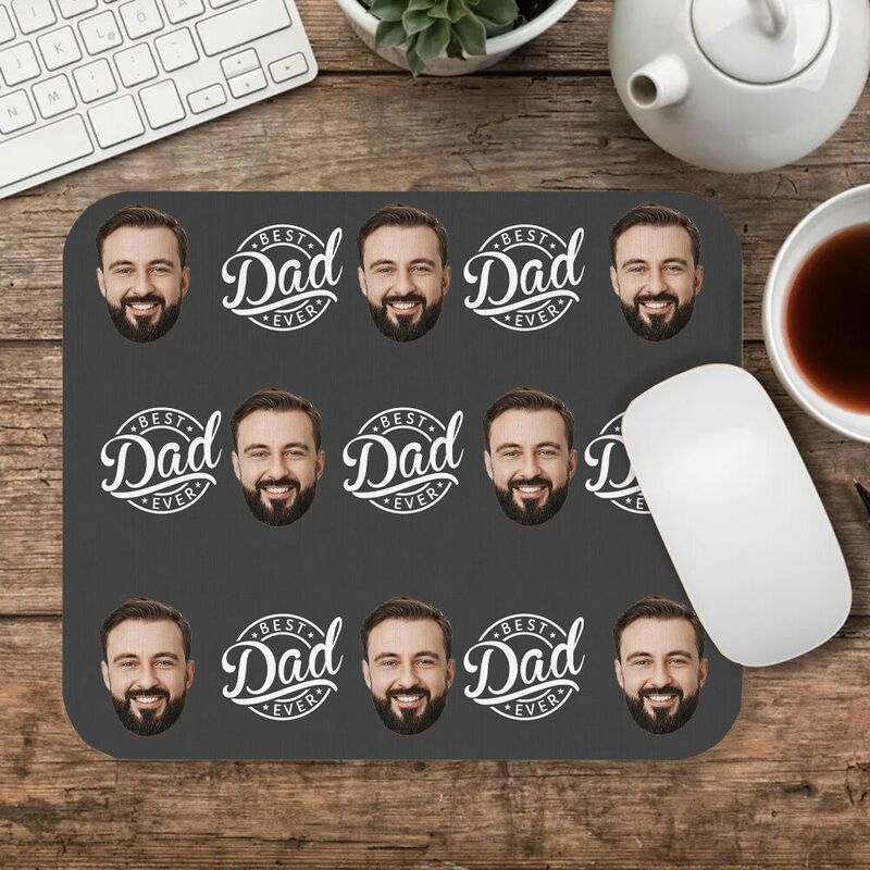 Personalized Picture Mouse Pad Great Gift for Father