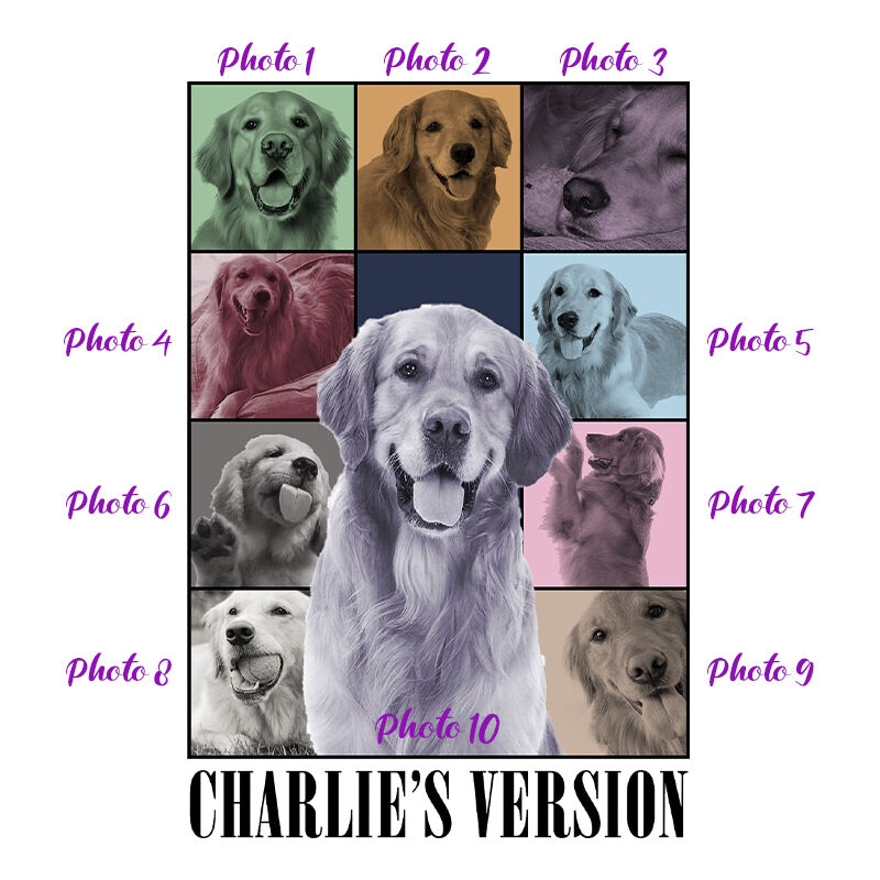 Personalized Tank Top Your Pet's Version Custom Photos Design Attractive Gift for Pet Lovers