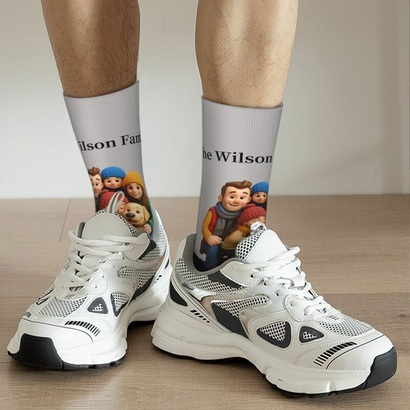 Personalized Photo Socks Family Photo Parent-Child Outfit Christmas Gift for Family