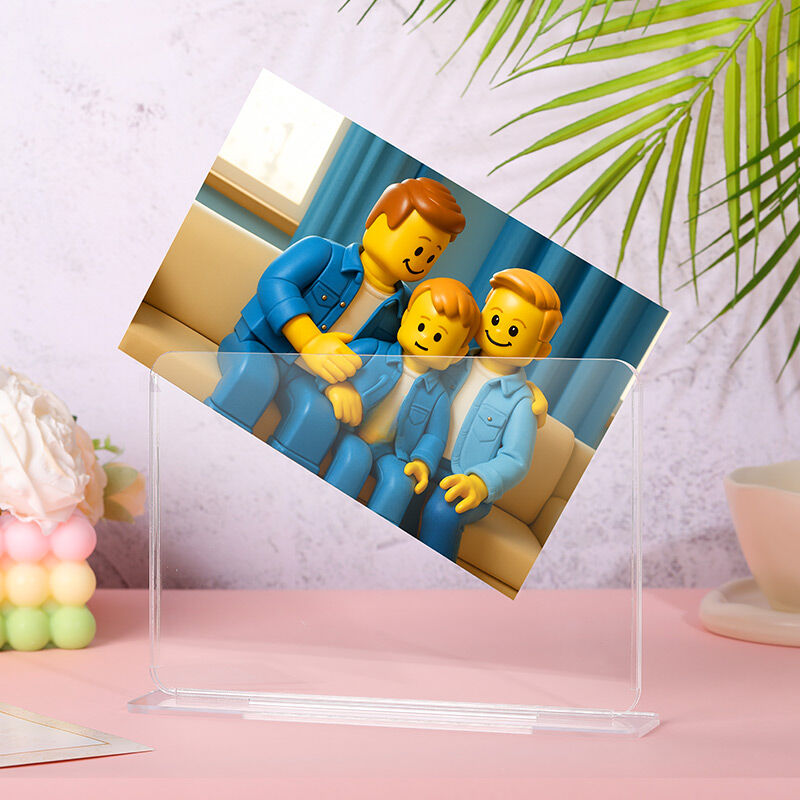Personalized Lens Photo Art Acrylic Ornaments