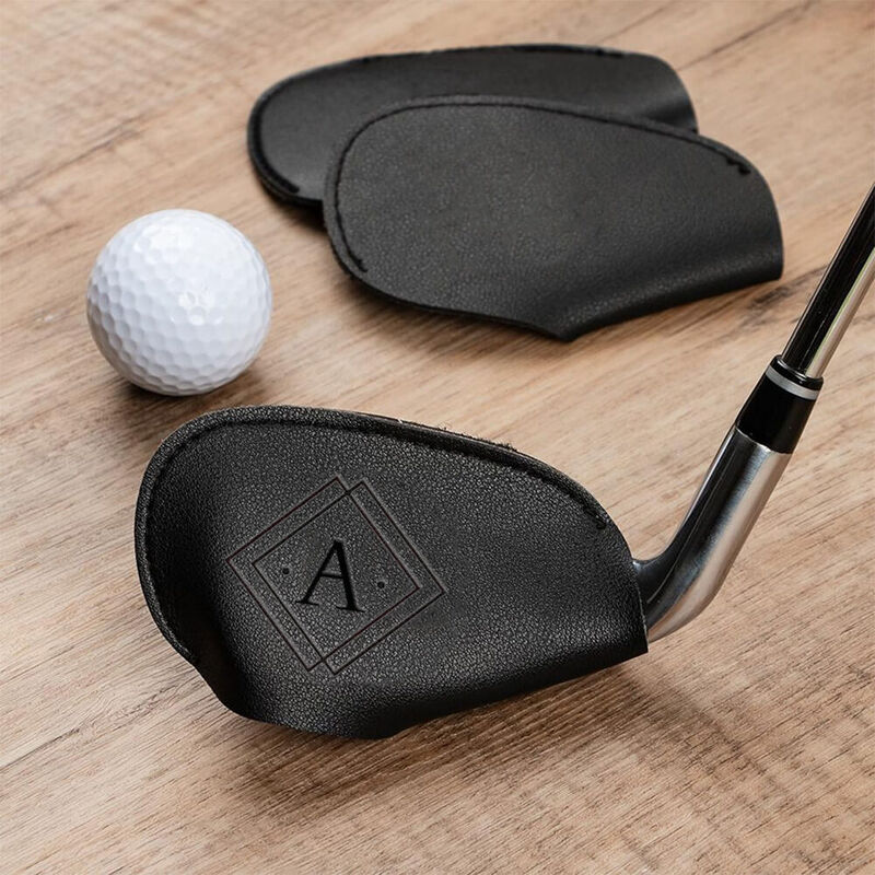 Housse personnalisée pour club de golf Housse pour tête de club avec lettre personnalisée Convient aux golfeurs professionnels