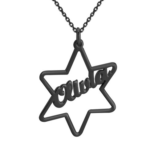 "Star Of Love" Personalized Name Necklace