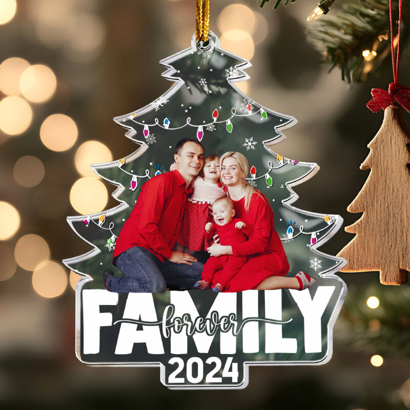 Personalized Christmas Ornaments Custom Photo Memorial Gifts For Dad