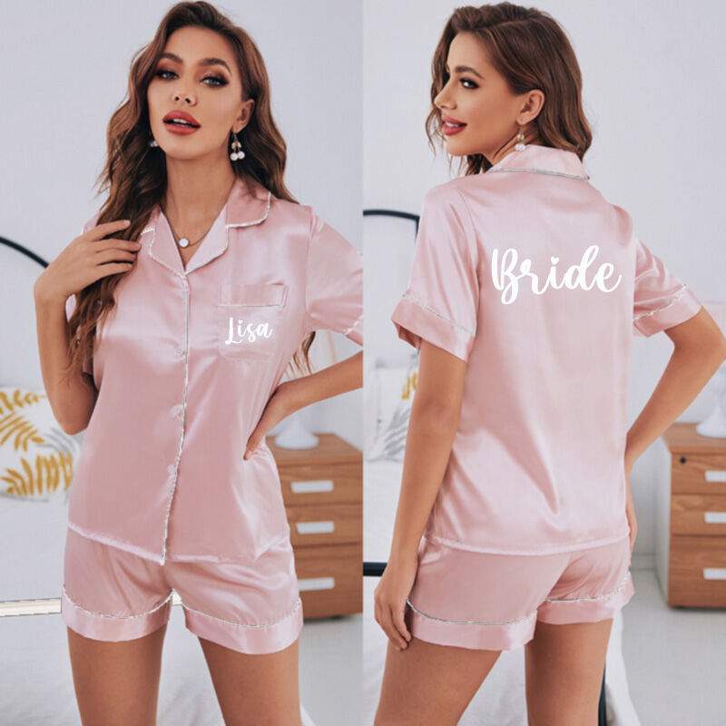 Set pigiama personalizzato con nome personalizzato Regalo speciale per il tuo amore