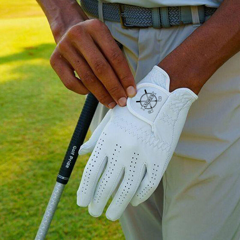 Personalized Golf Glove with Name Professional Sports Glove for Golfers