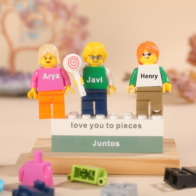 Gepersonaliseerde Minifiguren Leuke Kerstcadeaus voor de Familie