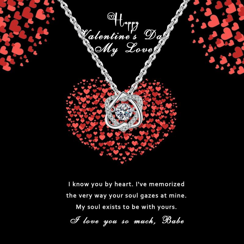 Gift for Lover "My Soul Exists To Be With Yours" Necklace