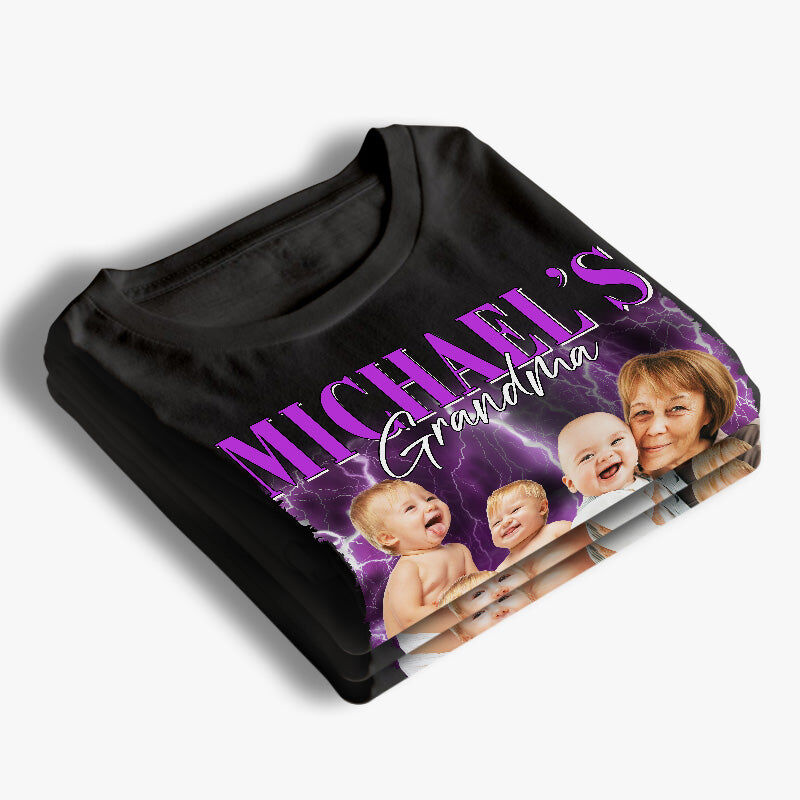 Personalisiertes Sweatshirt mit eigenen Fotos von Mamas Liebe Einzigartiger Stil Aussagekräftiges Geschenk zum Muttertag