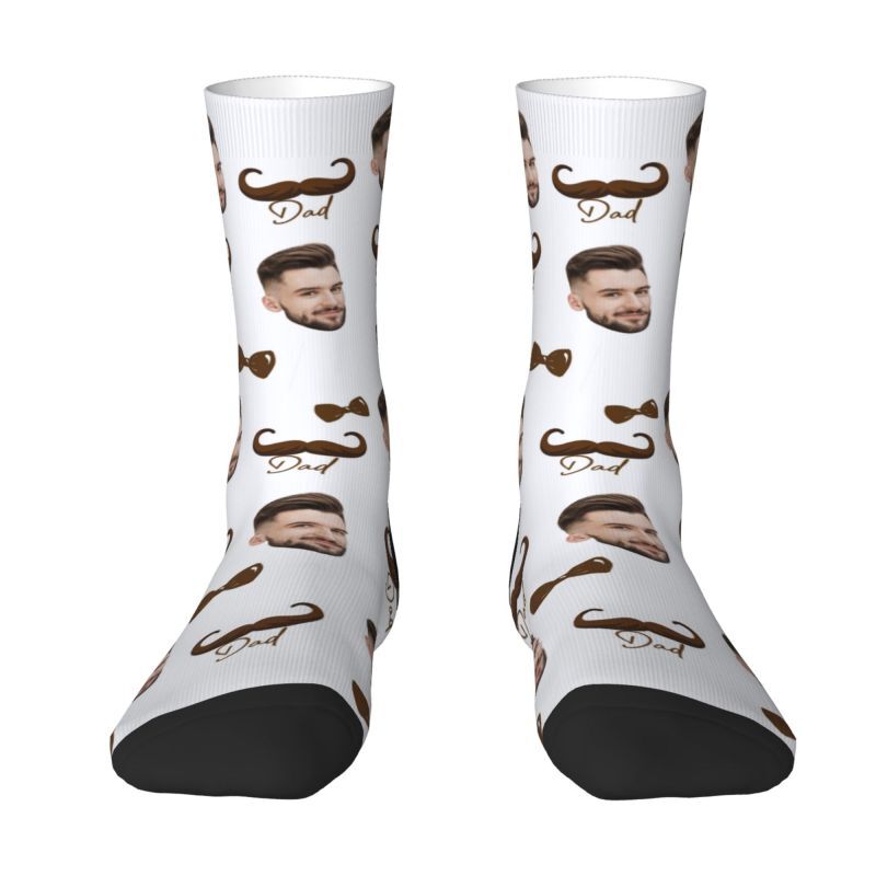 Personalized Face Socks as a Gift for Dad