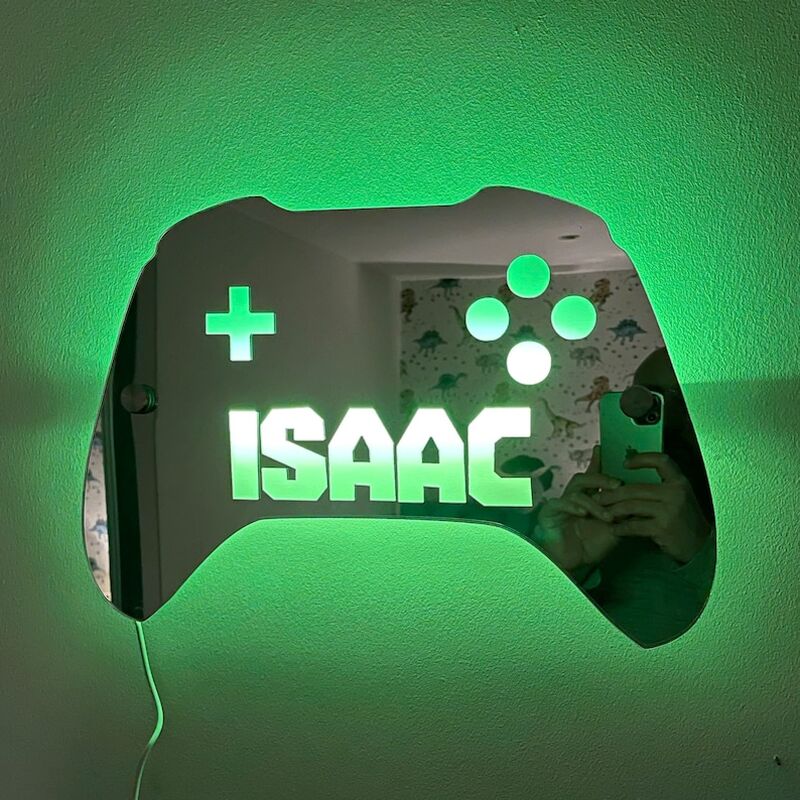 Personalized Led Mirror Lights For Gaming Enthusiasts