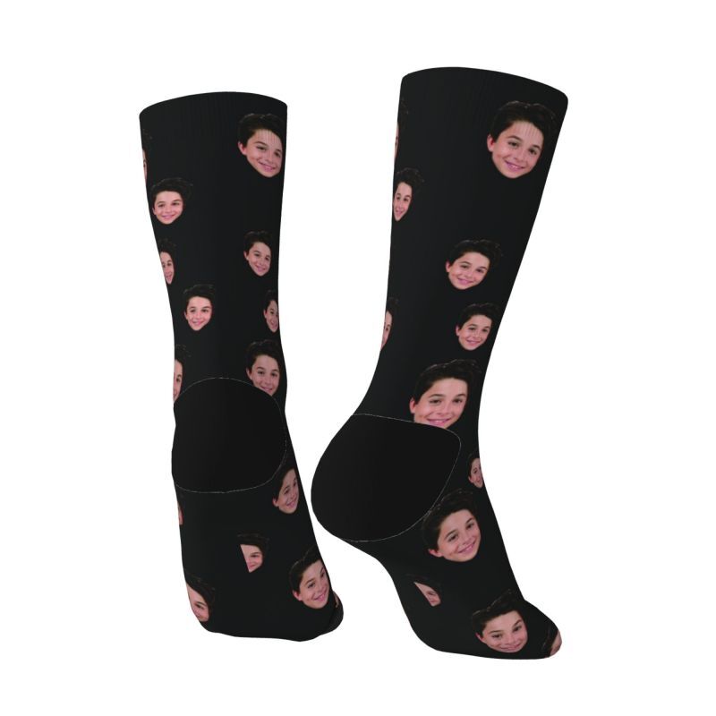 Custom sokken met foto's van schattige kinderen