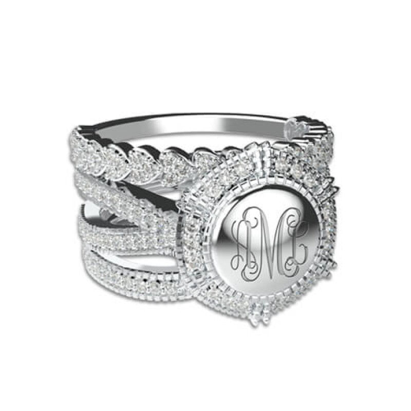 "Always Sweet" Personalized Engraving Ring