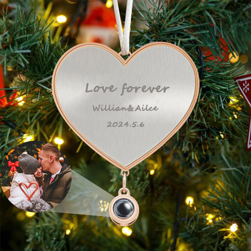Personalisierte Liebe-Projektions-Dekoration Süßes Valentinstag-Geschenk
