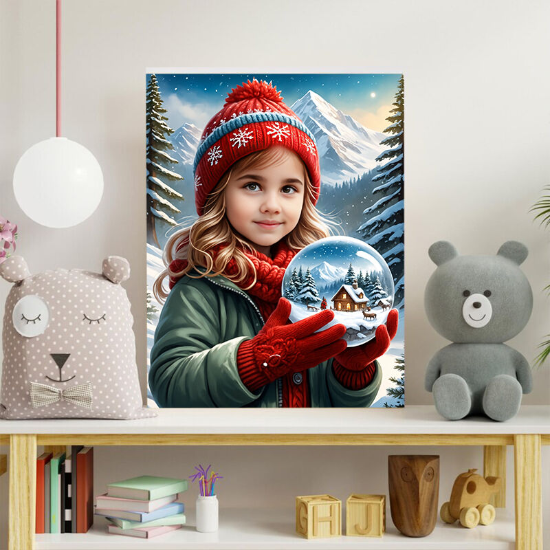 Personalized Portraits with Custom Face Swap Cute Gift for Kids