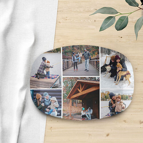 Custom Picture Plate Special Gift for Father