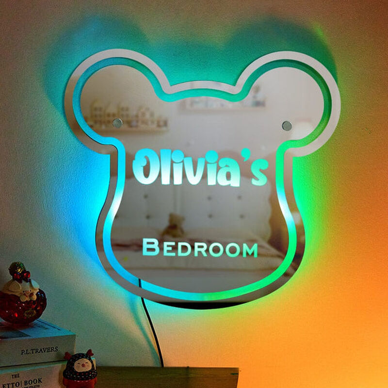 Personalized Led Mirror Lights Cool Gifts For Teenagers