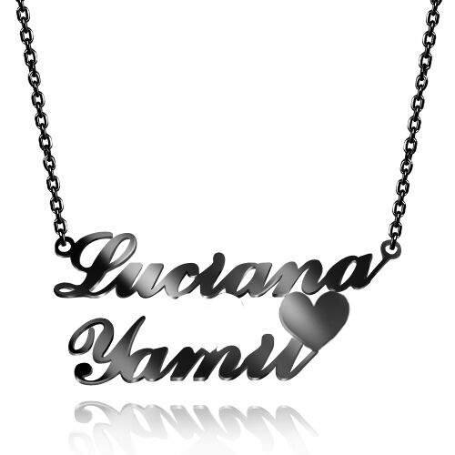 "Always remember" Personalized Name Necklace
