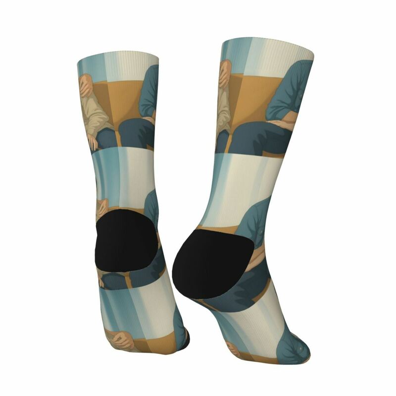 Custom Retro Photo Socks for Father and Son Photo Father's Day Gift for Dad