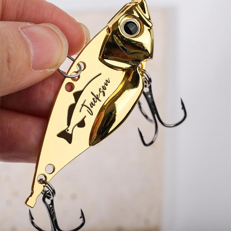 文字入れ トリプルフック 釣り具 魚釣り ハードルアー フィッシングルアー オーダーメイド