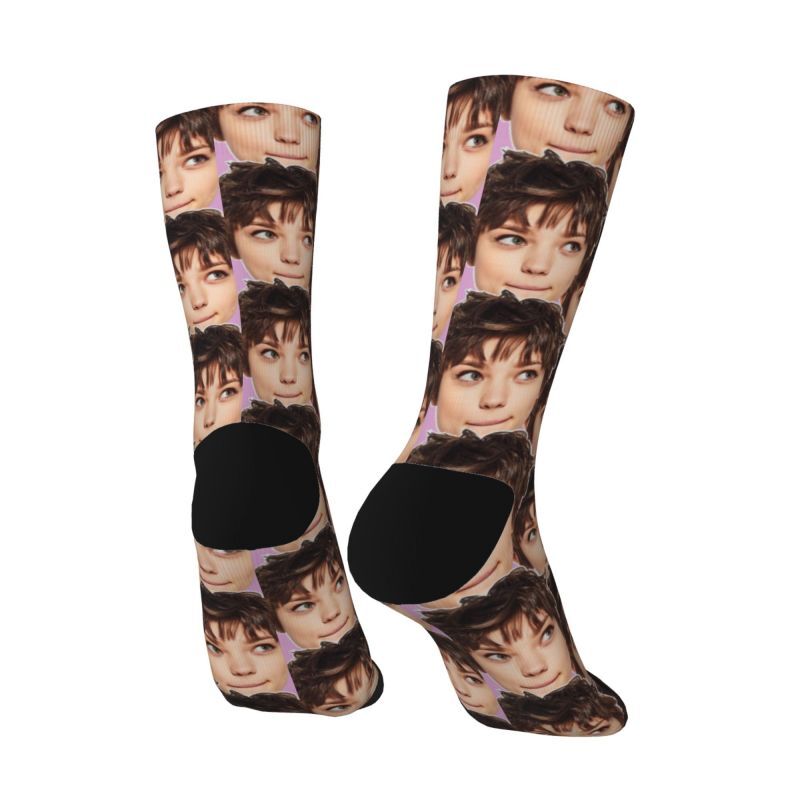 Customised Face Mash Socks 3D digitaal bedrukte ademende sokken