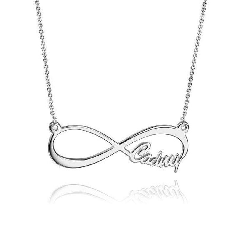 "Love forever" Personalized Name Necklace