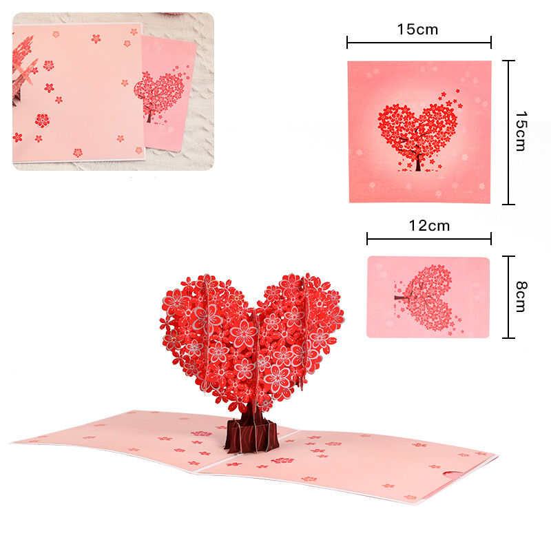 3D Hollowed Out Beautiful Cherry Blossom Tree for Girlfriend