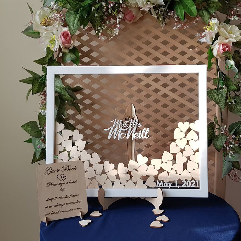 Personalized Guest Book Simple Style Wedding Decoration