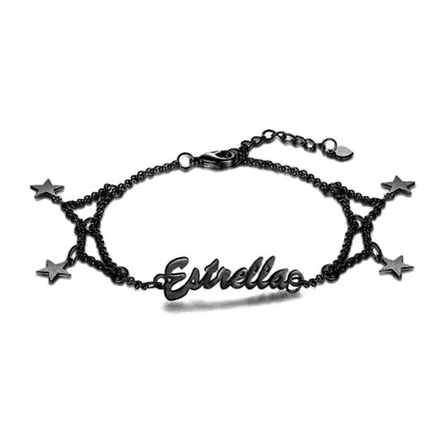 "To The End" Personalized Name Bracelet