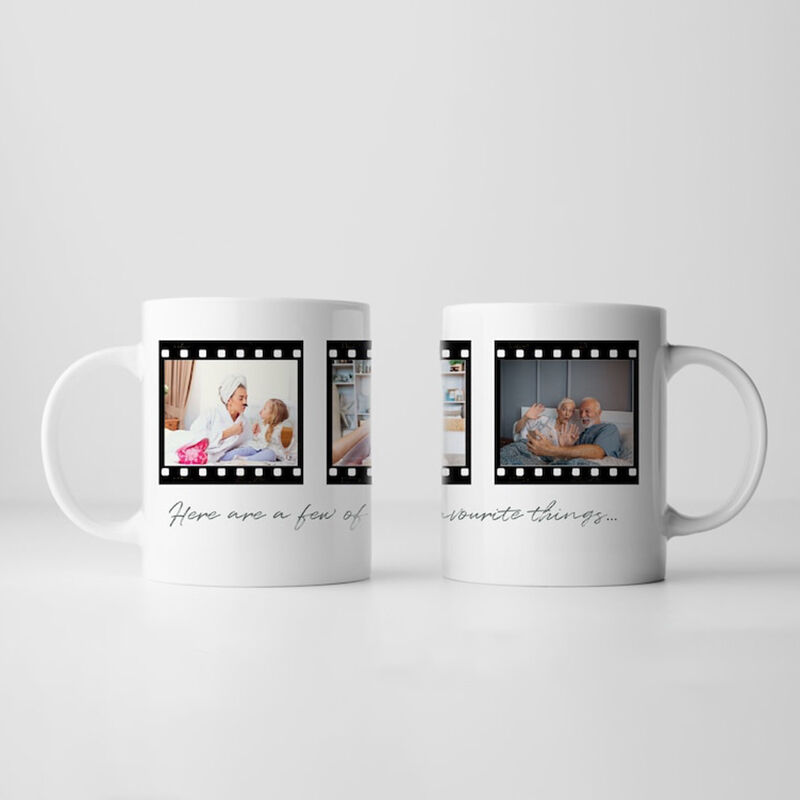Personalisierte Bild Tasse File Style Lustiges Geschenk für Familie
