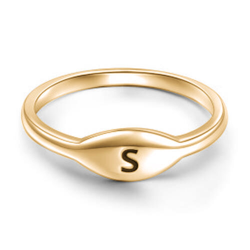 "Love Is The Future" Personalized Ring