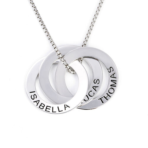 "One of a Kind" Personalized Circle Necklace